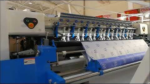 ZOLYTECH Computerized chain stitch multi needle quilting machine for 1200rpm