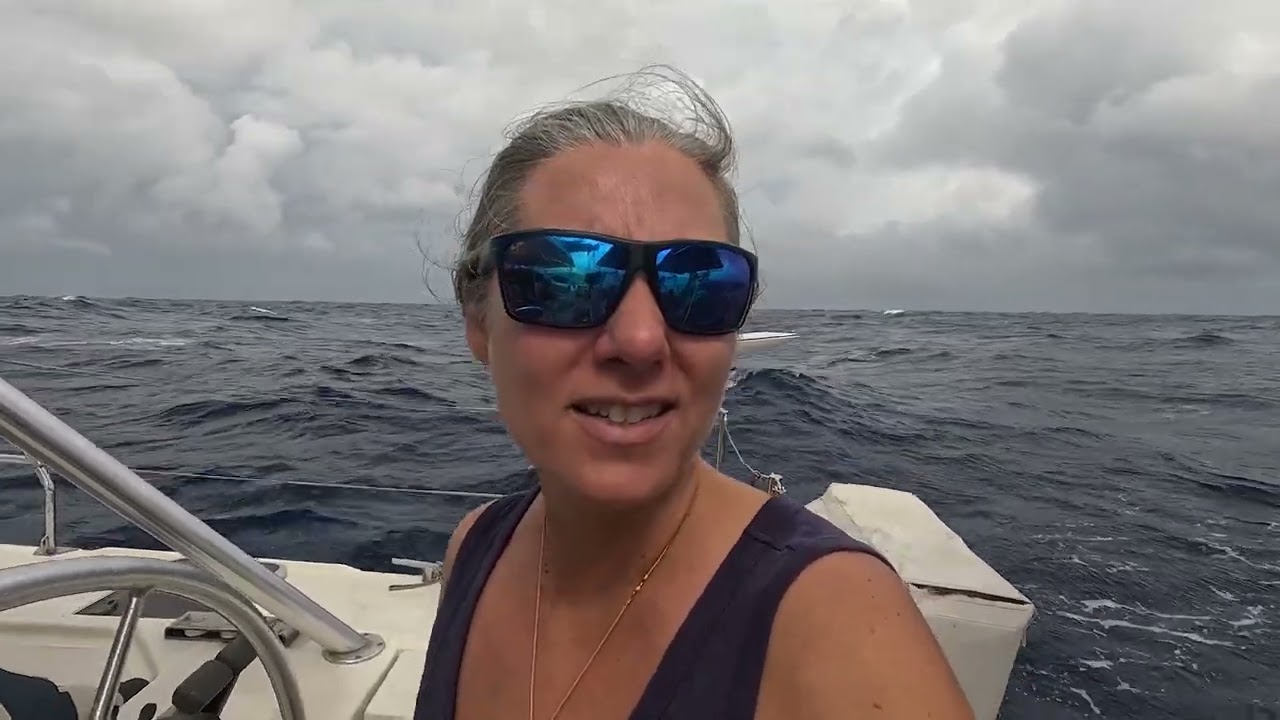 ⁣Big Squalls, Big Winds - Atlantic Crossing Part 3