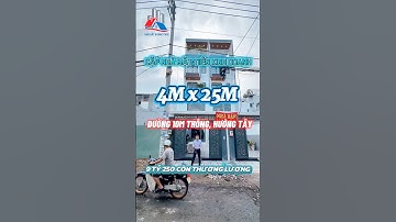 Nhà mặt tiền kinh doanh, dòng thu nhập khủng 4M x 25M, đường 10M thông, hướng Tây #batdongsan