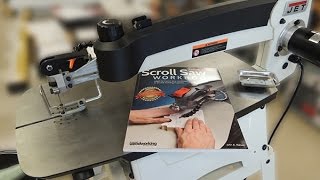 The JET Scroll Saw JWSS-22B with Kelly 