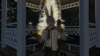 FINAL FANTASY XIV GrubHub Pizza emote