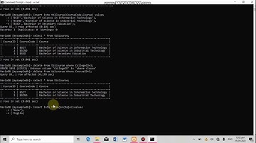 how to insert, modify and delete records using mariadb in a different tables