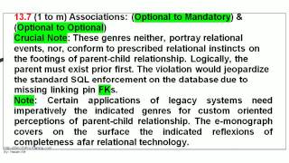 Object Oriented Relational Data Modeling - Monograph - Segment 1 Unit 13 - Model Reflexion