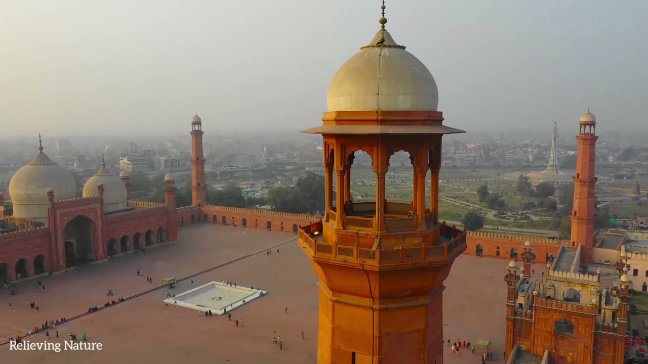 Beautiful mosques view with relaxing music
