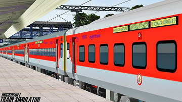 Kolkata - Amritsar Junction Durgiana Superfast Express || HWH WAP4 || MSTS Open Rails Journey Part 1