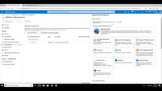Configuring Azure AD Application Registration
