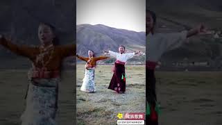 藏族歌舞 | 曲张措和仁真拉姆同框跳