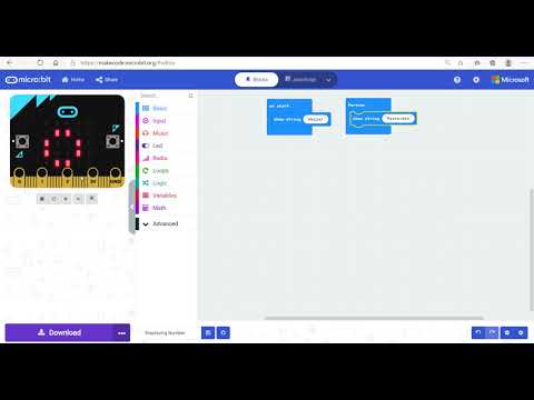 Micro:bit - Show String