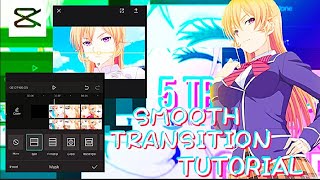 5 Transition combos you need for your edits | Tutorial | Capcut smooth transition