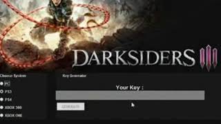 Darksiders III - Cd-Key, Serial Key, Activation Code