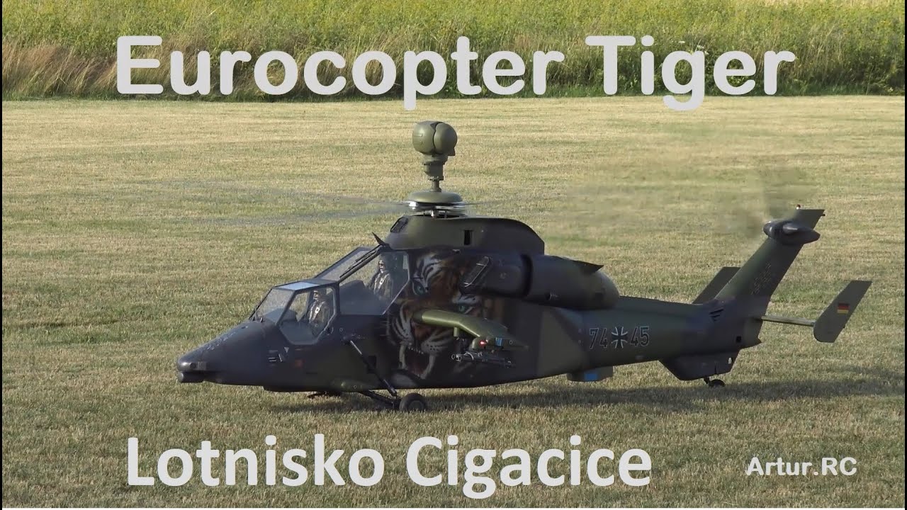 Eurocopter Tiger 2 Flight demo CIGACICE