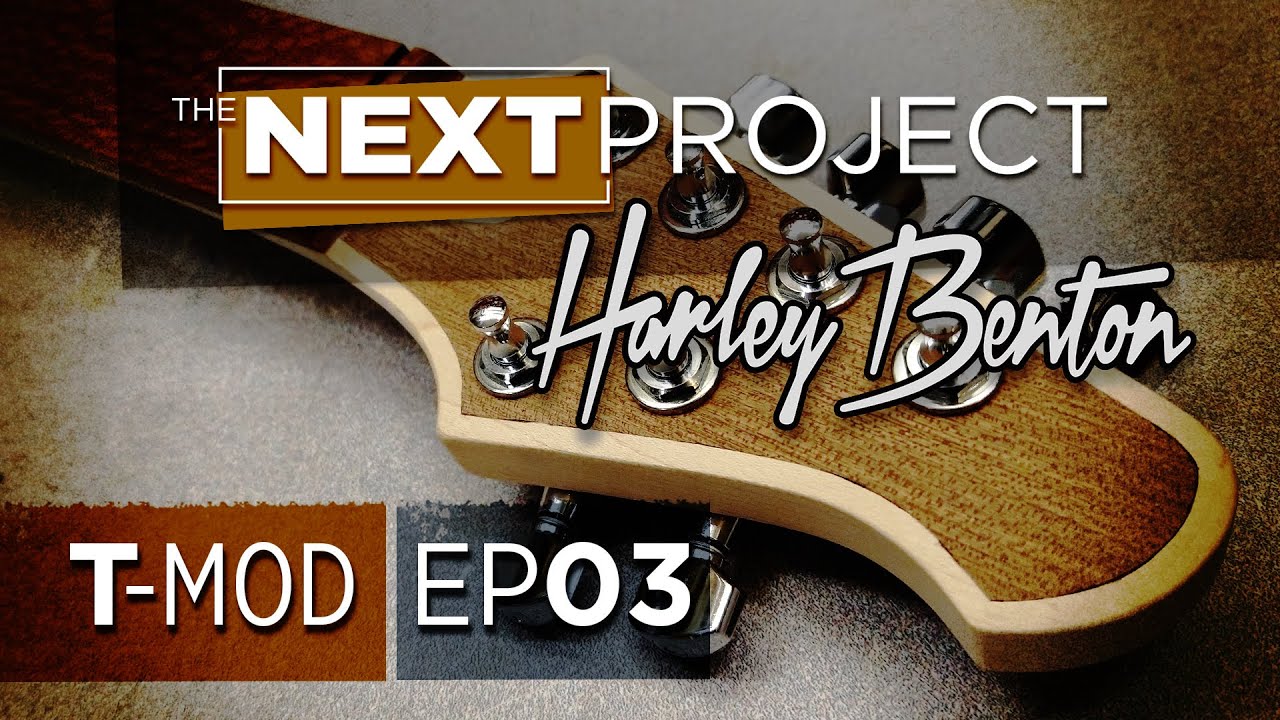 Building a T-Style Acoustasonic from a Harley Benton kit - Ep03