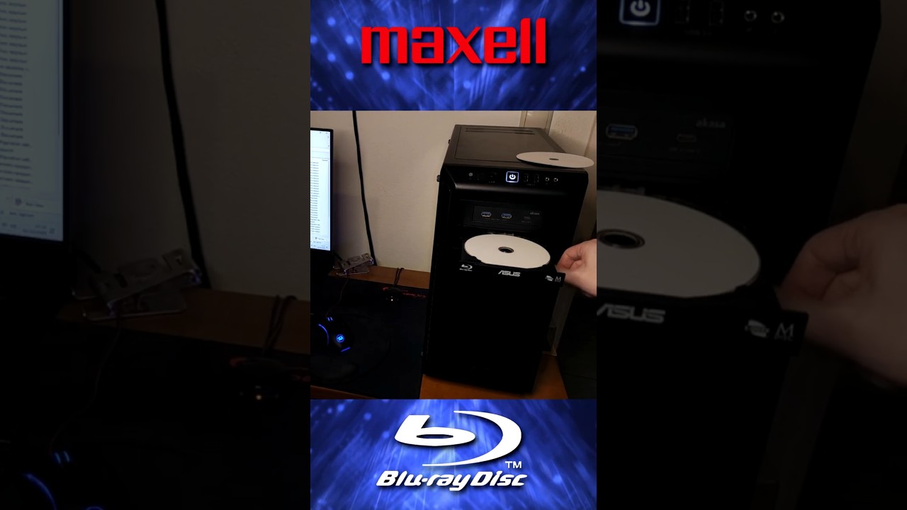 Maxell Blu-ray, 25 ГБ, записываемые, упаковка из 25 штук | Лучший шпиндель для струйной печати BD-R