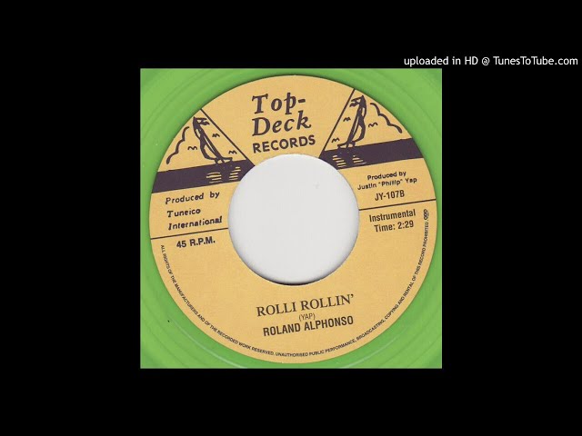 洋楽 Roland Alphonso - Rollie POLLIE Roland Alphonso - Rolli Rollin' (Top Deck Records) 1965 - YouTube