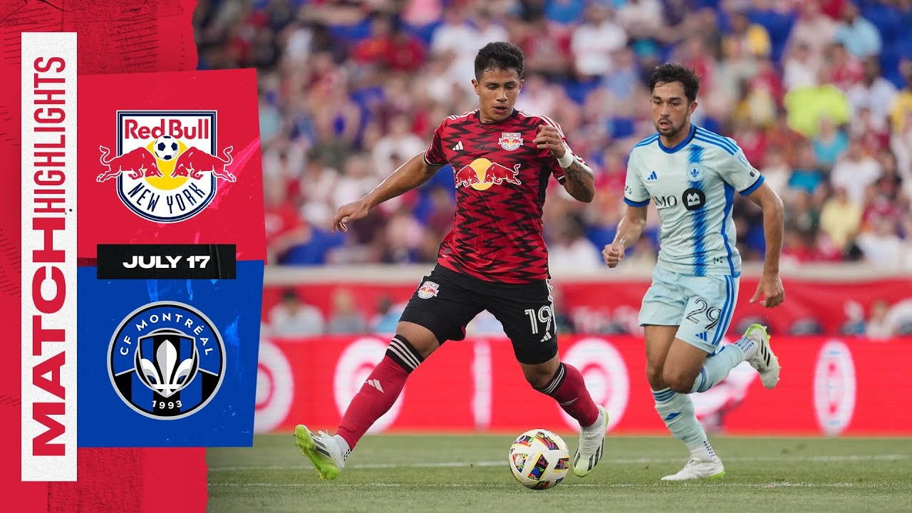 Match Highlights | New York Red Bulls vs. CF Montréal | July 17, 2024.