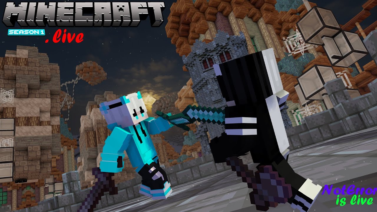 THE NEW WORLD || NEW ERA || IN NEW YEAR 💪|| MINECRAFT LIVE 🔴 | @Not_Error_Gaming.1