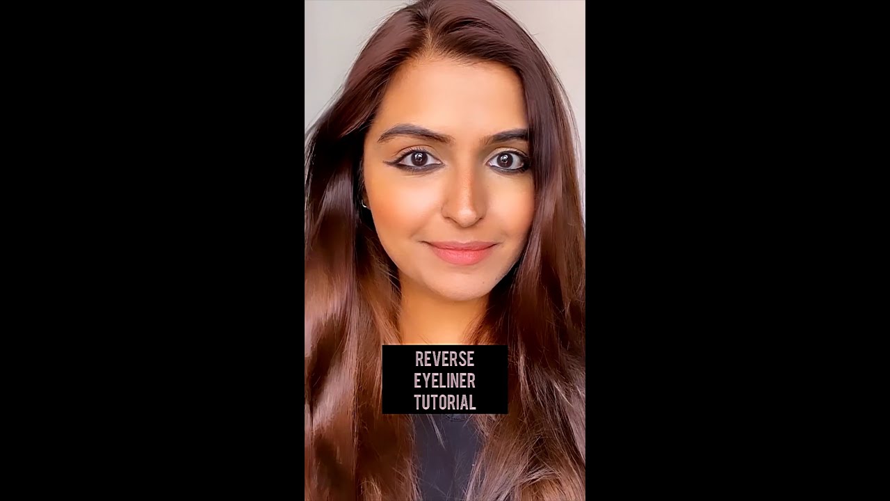 Reverse eyeliner tutorial | Hipi Beauty