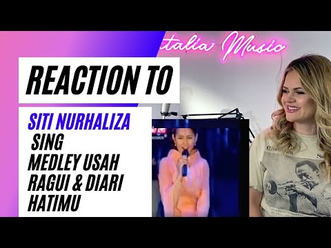 Voice Teacher Reacts to Siti Nurhaliza sings Medley Usah Ragui & Diari Hatimu