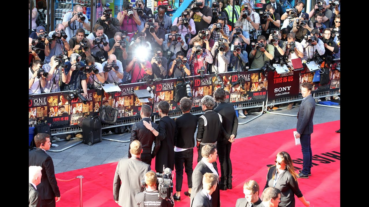 One Direction "This Is US" London Premiere Part 2