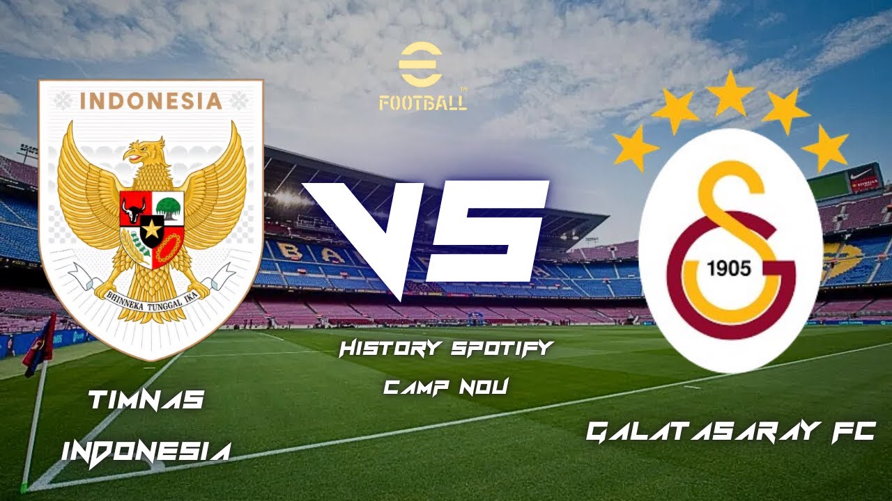 Timnas Indonesia vs Galatasaray | Full Match E-Football Gameplay