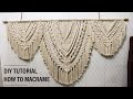 DIY Large Macrame Wall Hanging, Basic Knots Step by Step tutorial by TNARTNCRAFTS