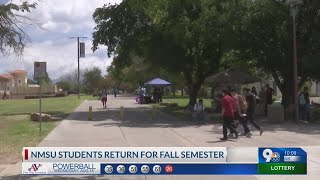 NMSU students return for fall semester