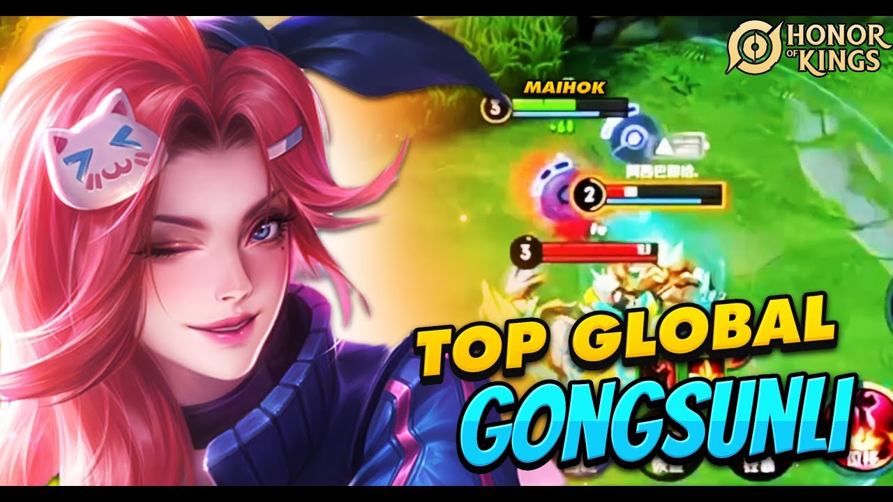 Honor of Kings Top Global Gongsun li Gameplay honorofkings 