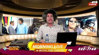 MORNING LIVE' 🌄 WITH THE CRITIC