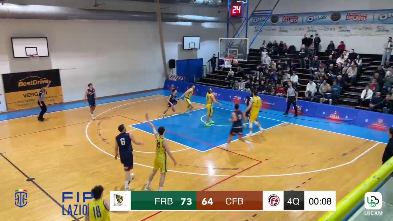 Diretta FIP Lazio - Serie C : FONTE ROMA BASKET vs CITTA’ FUTURA .