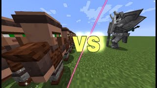 Villagers VS Ferrous Wroughtnaut [War] [1000+] VIllagers