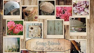 Grungy Polaroids ~ My Latest Digital Offering in my Etsy Shop