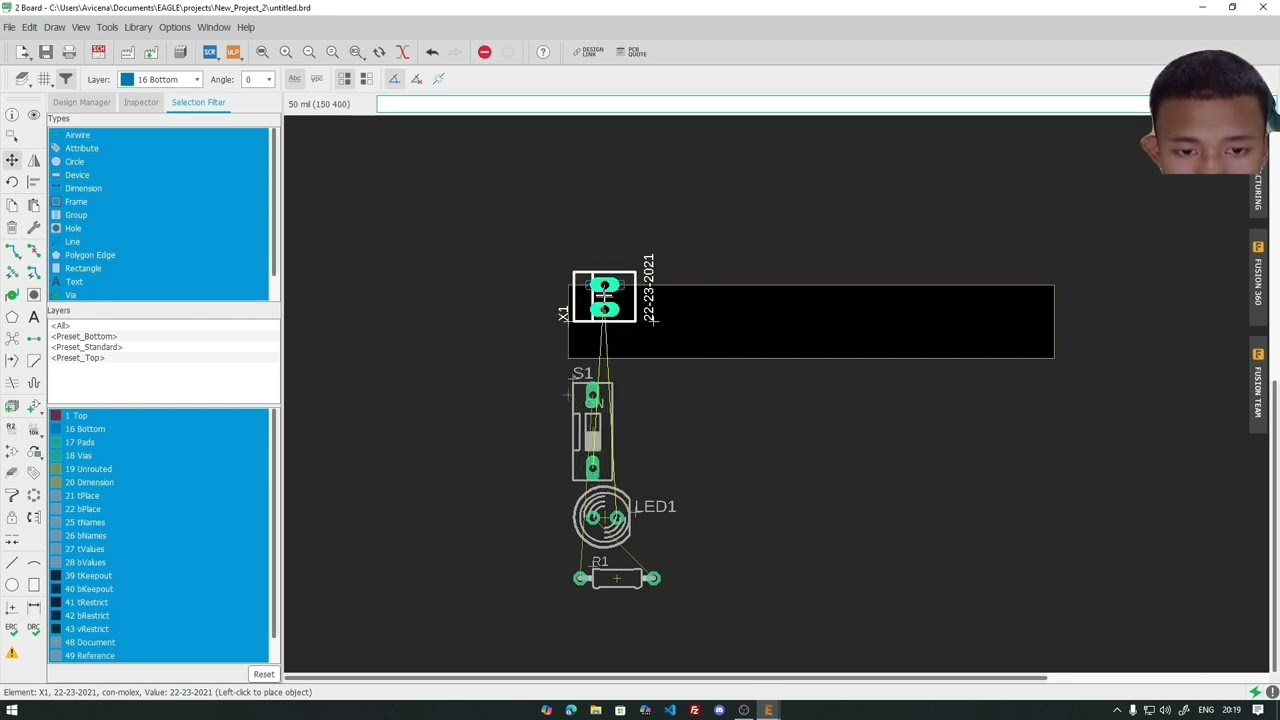 How To Design PCB Path In Eagle Application