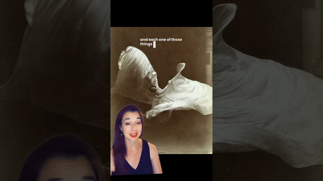 Designer Iris Van Herpen’s homage to Loie Fuller innovator in modern dance and lighting design ✨