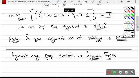 Propositional Logic: Rules of Inference Part 1 of 2