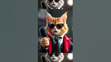 Gara-gara sebotol minuman #cat #kucing #nyanyi #singing #short #fyp