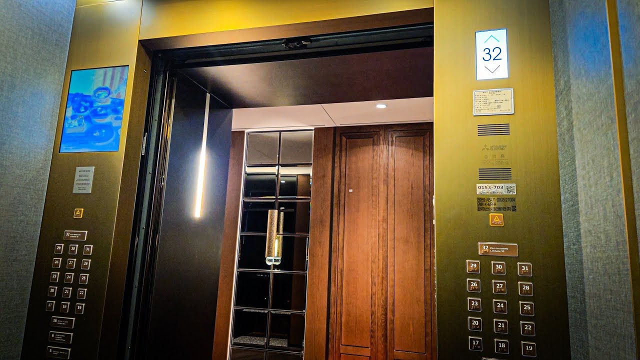 영어 안내양ㅣ서울 송파구 소피텔 앰배서더 서울 호텔 객실구간 미쓰비시 엘리베이터ㅣEp. 1ㅣ한 엘