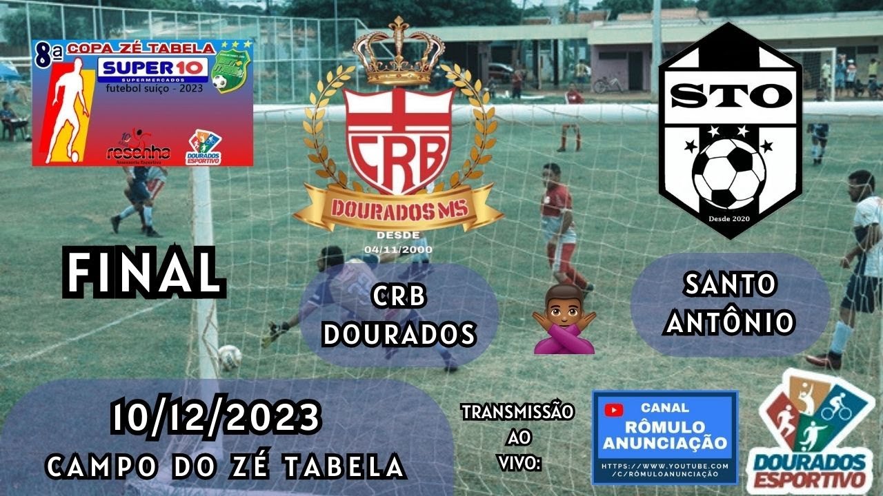 8ª Copa Zé Tabela começa domingo com 10 jogos programados - Dourados  Esportivo