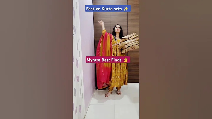 HUGE MYNTRA EORS Sale Haul |Myntra kurta set | MYNTRA LATEST PICKS #myntrahaul #Myntra #shorts