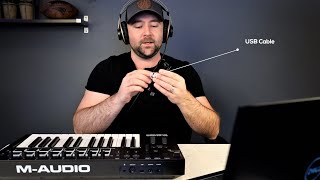 M-Audio Oxygen Pro - USB Connection, Getting Started, and DAW Setup Tutorial screenshot 5
