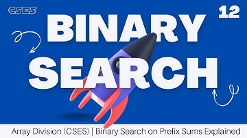 Array Division (CSES) | Binary Search on Prefix Sums Explained | Greedy + BS Intuition