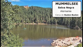 Lago Mummelsee Selva Negra. Lake Mummel Black Forest Germany. Cerca De Baden-Baden, Alemania