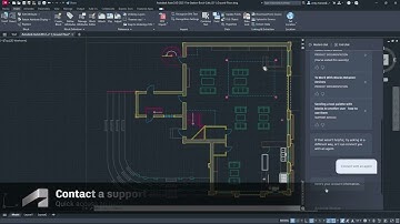 AutoCAD 2025 Autodesk Assistant With Generative Response