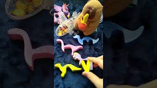 Dino Match ABC😳🤔😉#toys #satisfyingvideo #fun