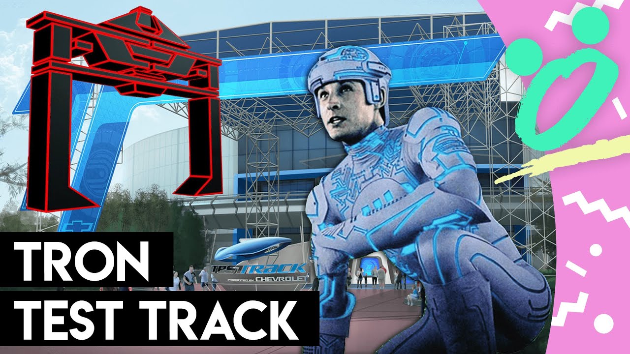 TRON Test Track at EPCOT