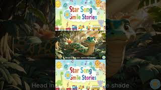 Slither Slither Python 🐍🌿 | Fun Kids Song #shorts #starsongandsmilestories #nurseryrhymes