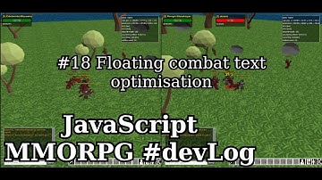 Maiu Online JavaScript MMORPG #babylonjs  Ep18 - Floating combat text optimization