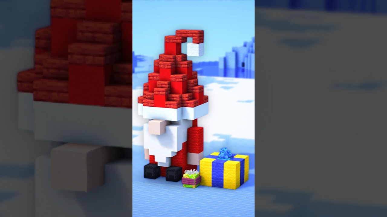 Minecraft Santa Build 🎅
