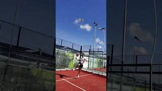 the drop shot at the end 😮💨 #padel