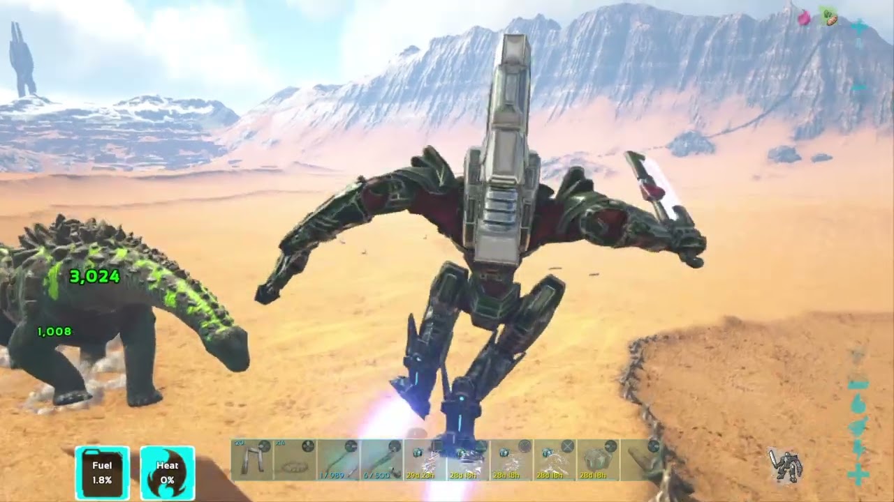 ARK: Survival Evolved Taming a Titanosaur