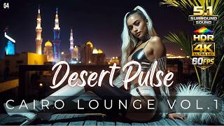 Desert Pulse 🌙 | Rooftop Chillout Jazz Vibes | Cairo Lounge Vol.1 | Track 04 | 5.1 | 4k HDR 60fps